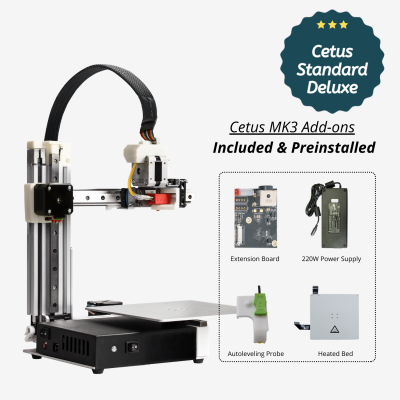 Cetus MK3 Standard with Add-ons Included & Preinstalled